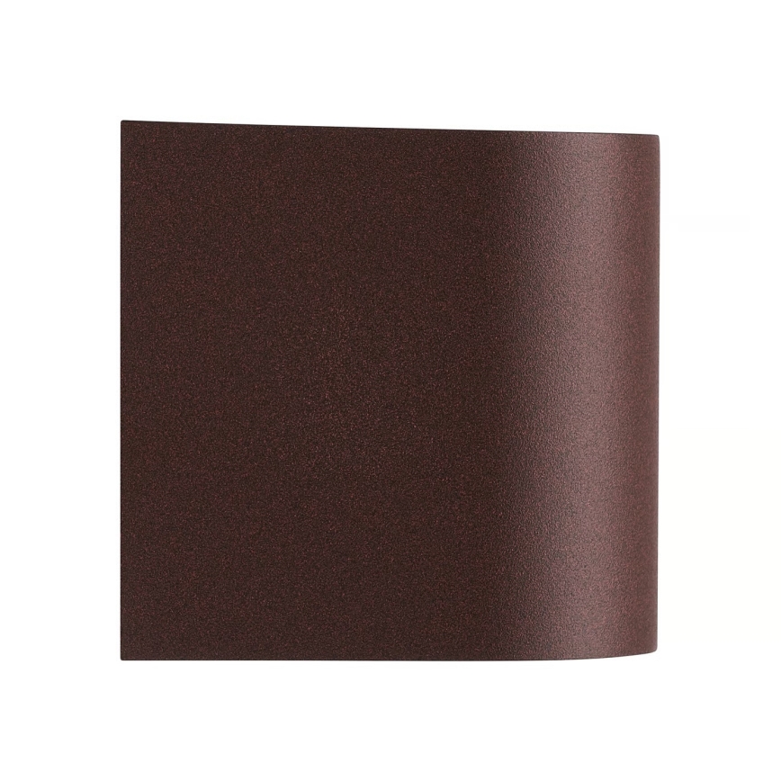 Nordlux - Venkovní nástěnné svítidlo DION 1xGU10/25W/230V IP44 rezavá