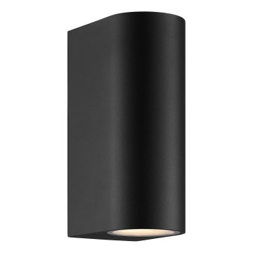 Nordlux - Venkovní nástěnné svítidlo DION 2xGU10/25W/230V IP44 černá