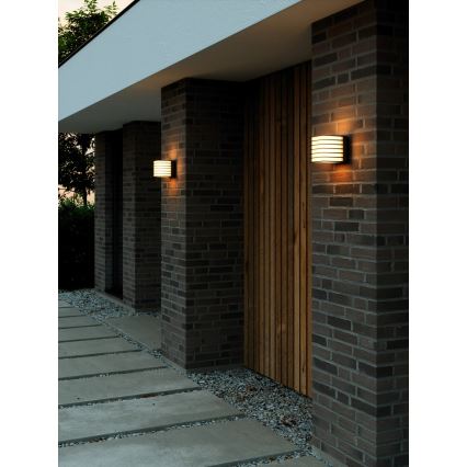 Nordlux - Venkovní nástěnné svítidlo FLUCTUS 1xE27/15W/230V IP44
