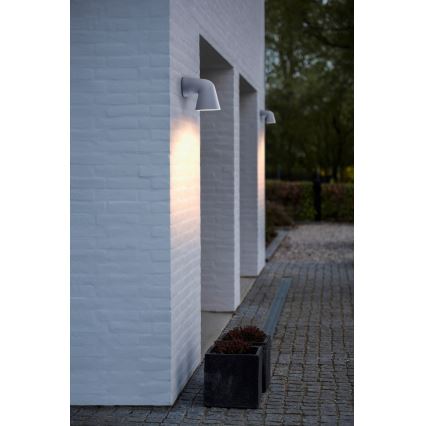 Nordlux - Venkovní nástěnné svítidlo FRONT 1xGU10/28W/230V IP44 bílá
