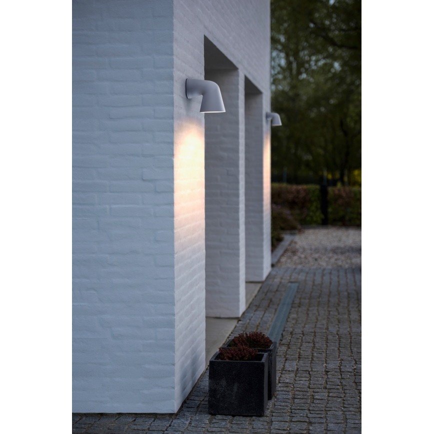 Nordlux - Venkovní nástěnné svítidlo FRONT 1xGU10/28W/230V IP44 bílá