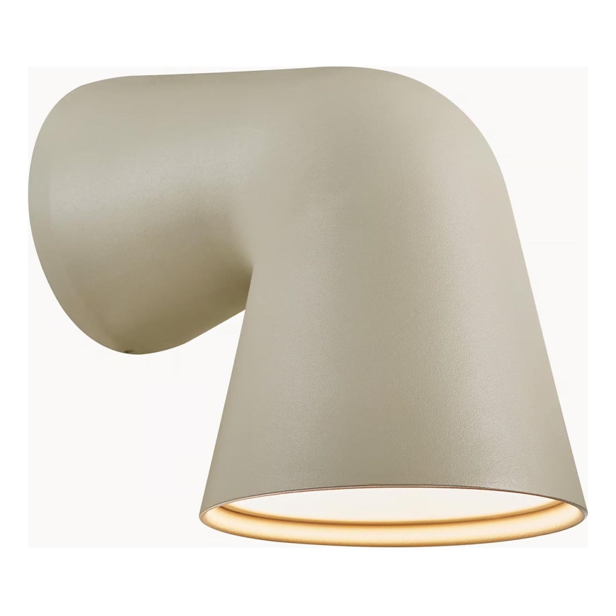 Nordlux - Venkovní nástěnné svítidlo FRONT 1xGU10/28W/230V IP44 krémová
