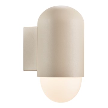 Nordlux - Venkovní nástěnné svítidlo HEKA 1xE27/60W/230V IP54 béžová