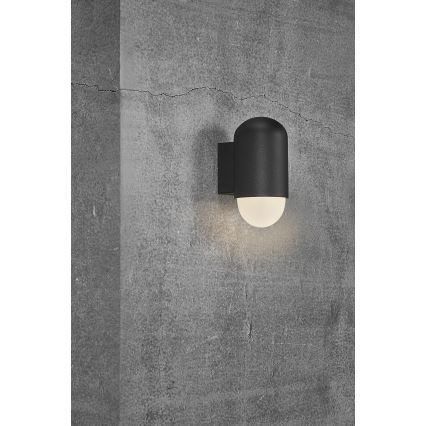 Nordlux - Venkovní nástěnné svítidlo HEKA 1xE27/60W/230V IP54 černá