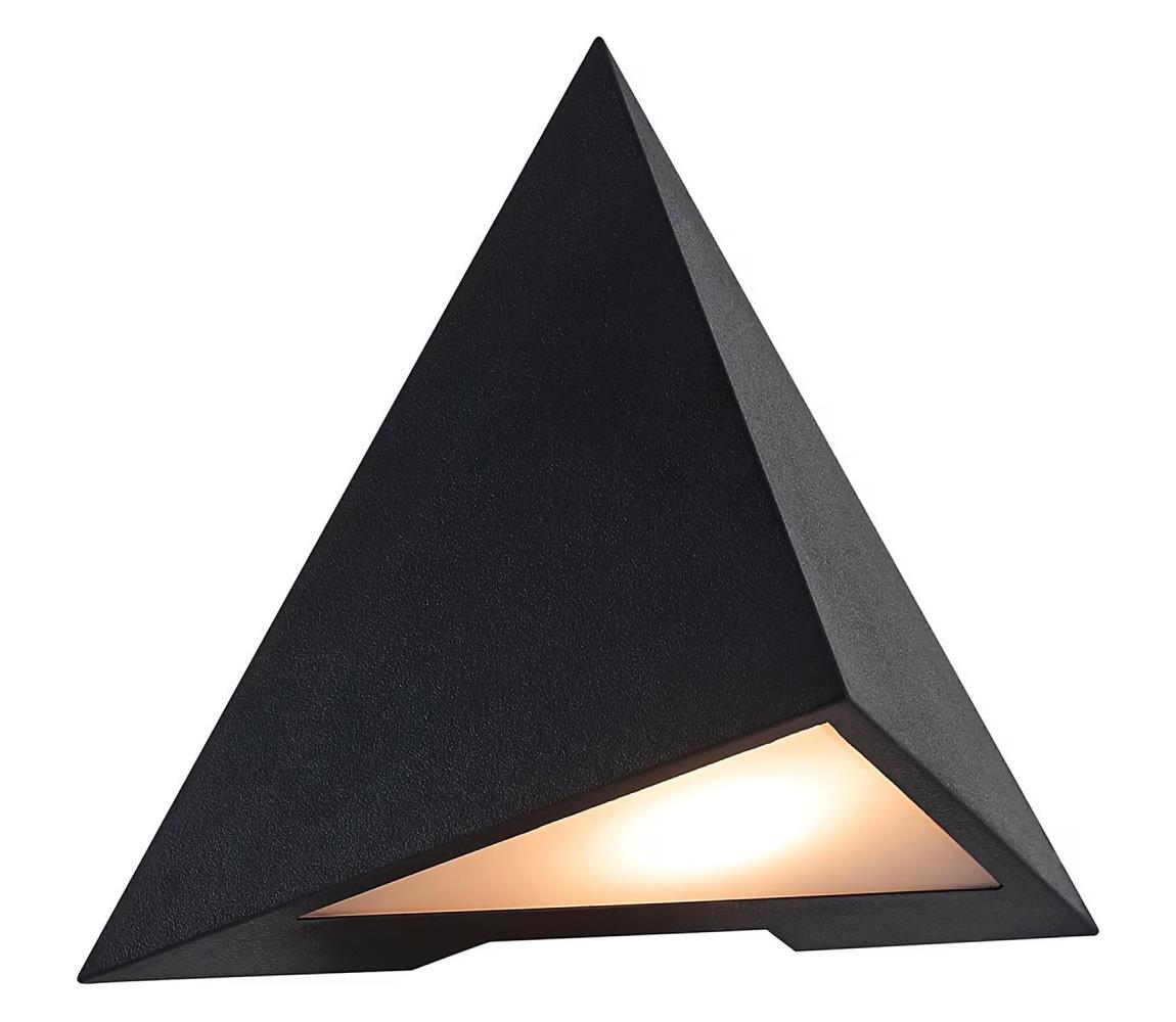 Nordlux - Venkovní nástěnné svítidlo KONIT 1xGU10/10W/230V IP44 2320651003 Černá