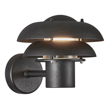 Nordlux - Venkovní nástěnné svítidlo KURNOS 1xE14/12W/230V IP54 černá