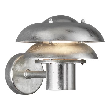 Nordlux - Venkovní nástěnné svítidlo KURNOS 1xE14/12W/230V IP54 matný chrom