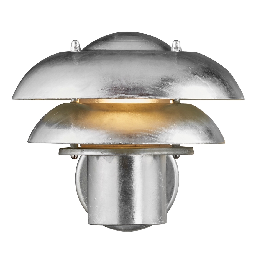 Nordlux - Venkovní nástěnné svítidlo KURNOS 1xE14/12W/230V IP54 matný chrom