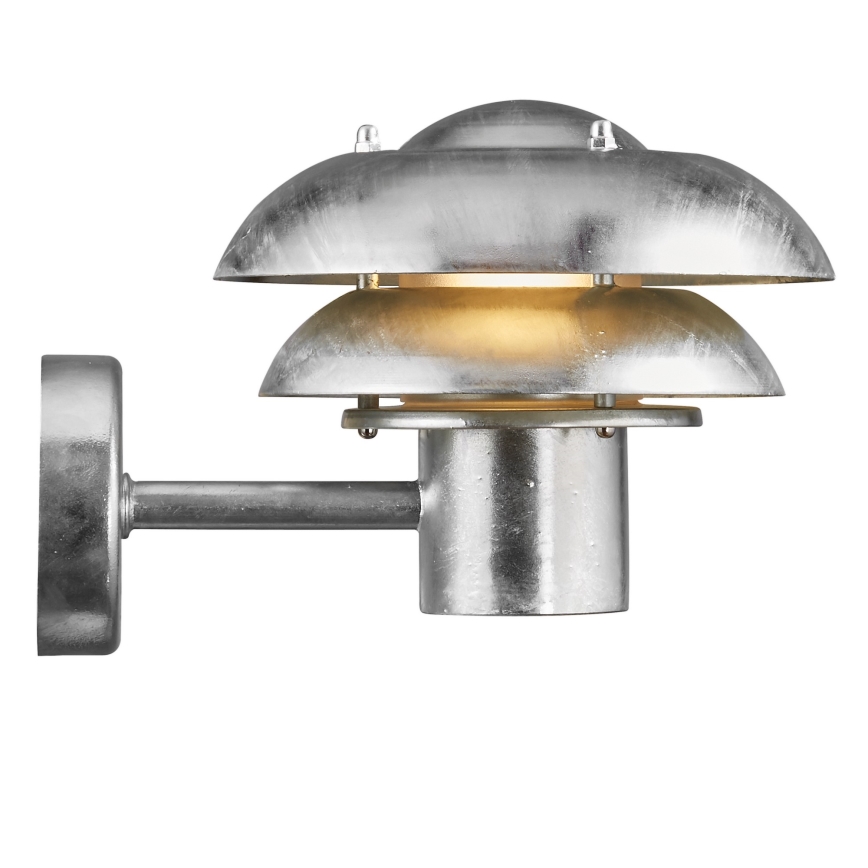 Nordlux - Venkovní nástěnné svítidlo KURNOS 1xE14/12W/230V IP54 matný chrom