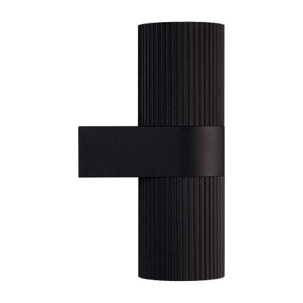 Nordlux - Venkovní nástěnné svítidlo KYKLOP 2xGU10/25W/230V IP54 černá