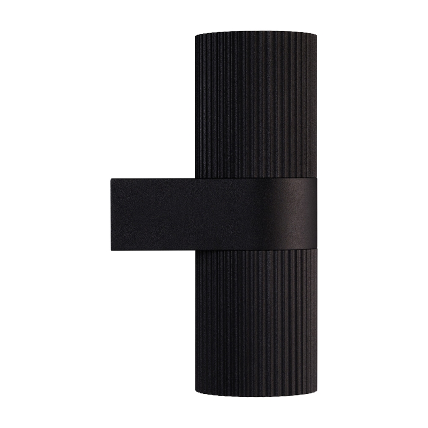 Nordlux - Venkovní nástěnné svítidlo KYKLOP 2xGU10/25W/230V IP54 černá