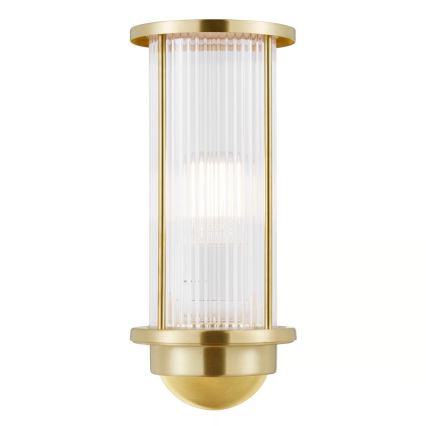 Nordlux - Venkovní nástěnné svítidlo LINTON 1xE27/15W/230V IP54 mosaz