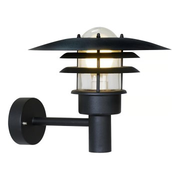 Nordlux - Venkovní nástěnné svítidlo LONSTRUP 1xE27/60W/230V IP44 černá