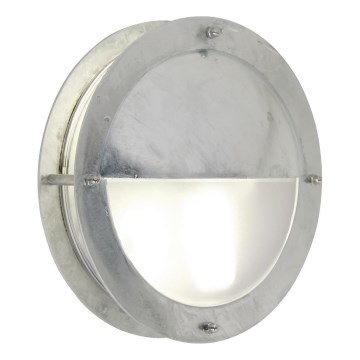 Nordlux - Venkovní nástěnné svítidlo MALTA 1xE27/60W/230V IP54 stříbrná