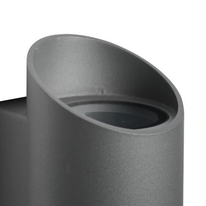 Nordlux - Venkovní nástěnné svítidlo NICO 2xGU10/25W/230V IP54 antracit