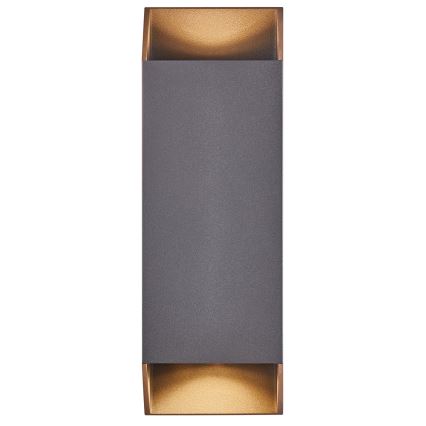 Nordlux - Venkovní nástěnné svítidlo NICO 2xGU10/25W/230V IP54 antracit