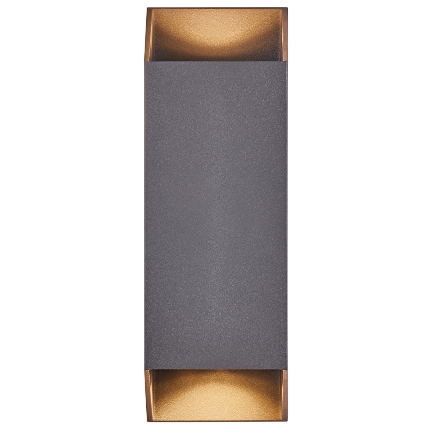 Nordlux - Venkovní nástěnné svítidlo NICO 2xGU10/25W/230V IP54 antracit