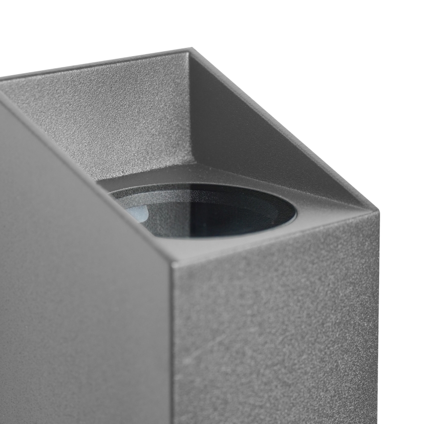 Nordlux - Venkovní nástěnné svítidlo NICO 2xGU10/25W/230V IP54 antracit