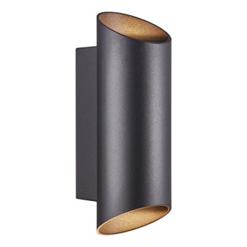 Nordlux - Venkovní nástěnné svítidlo NICO 2xGU10/25W/230V IP54 černá