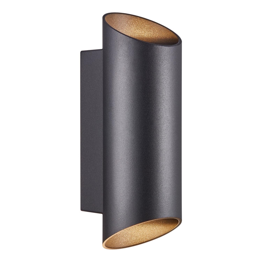 Nordlux - Venkovní nástěnné svítidlo NICO 2xGU10/25W/230V IP54 černá