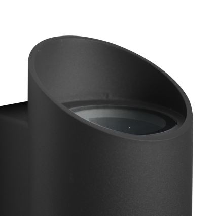 Nordlux - Venkovní nástěnné svítidlo NICO 2xGU10/25W/230V IP54 černá