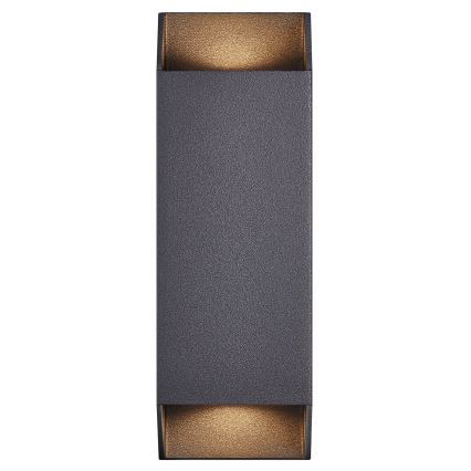 Nordlux - Venkovní nástěnné svítidlo NICO 2xGU10/25W/230V IP54 černá