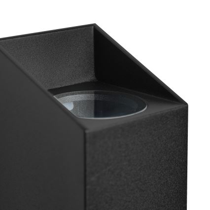 Nordlux - Venkovní nástěnné svítidlo NICO 2xGU10/25W/230V IP54 černá