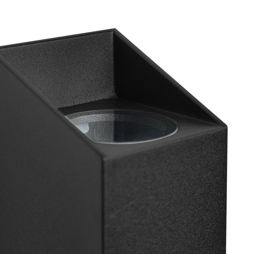 Nordlux - Venkovní nástěnné svítidlo NICO 2xGU10/25W/230V IP54 černá