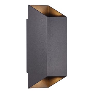 Nordlux - Venkovní nástěnné svítidlo NICO 2xGU10/35W/230V IP54 černá