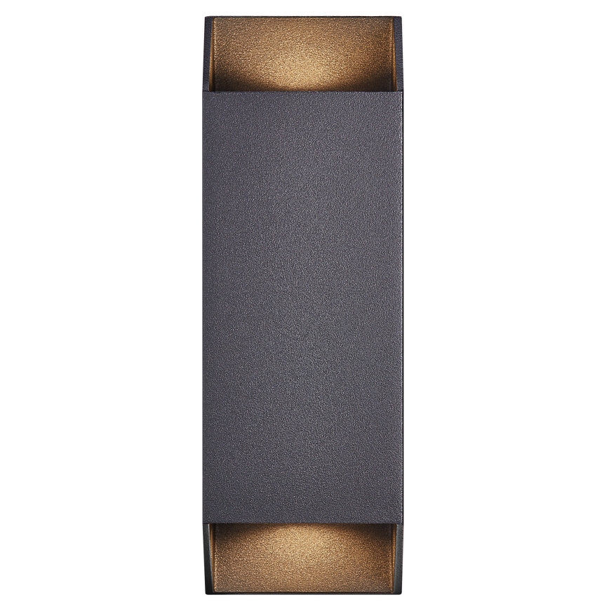 Nordlux - Venkovní nástěnné svítidlo NICO 2xGU10/35W/230V IP54 černá