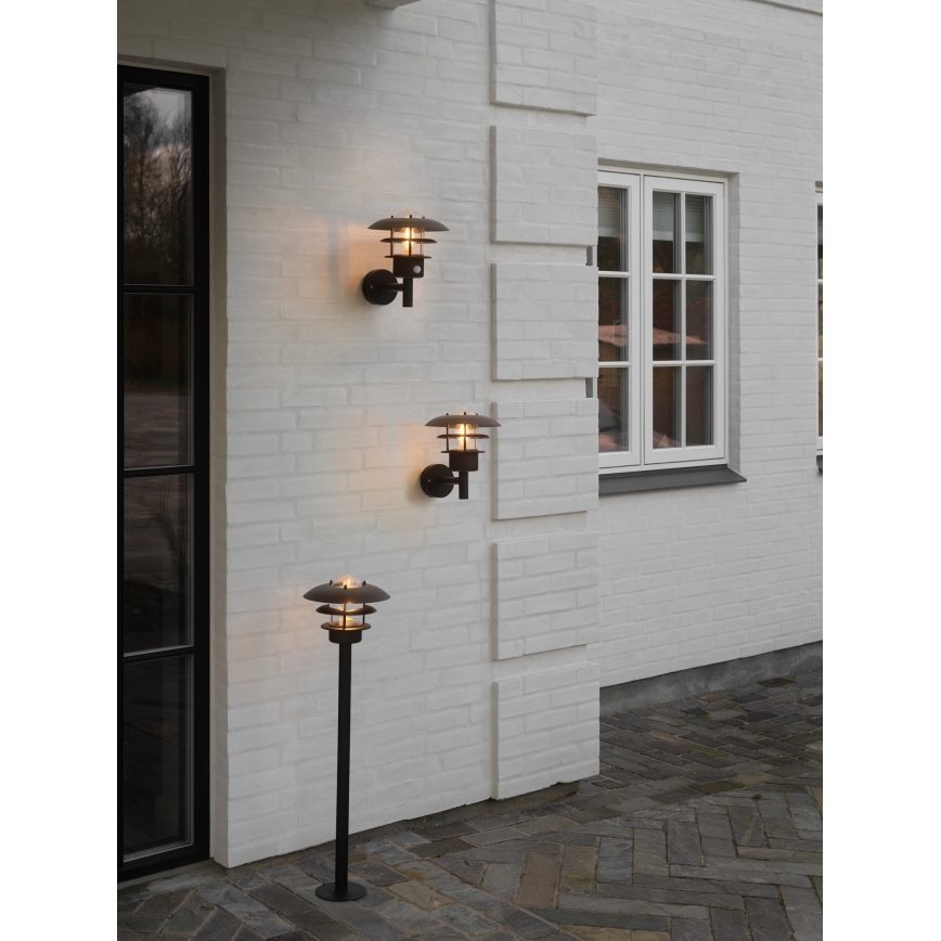 Nordlux - Venkovní nástěnné svítidlo NOIR 1xE27/60W/230V IP44