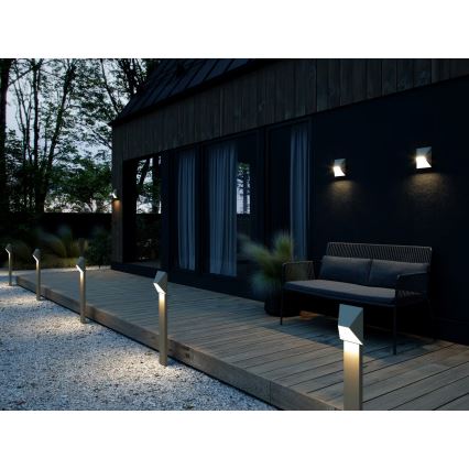 Nordlux - Venkovní nástěnné svítidlo PONTIO 1xGU10/25W/230V krémová