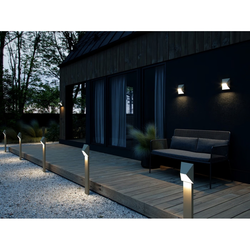 Nordlux - Venkovní nástěnné svítidlo PONTIO 1xGU10/25W/230V krémová