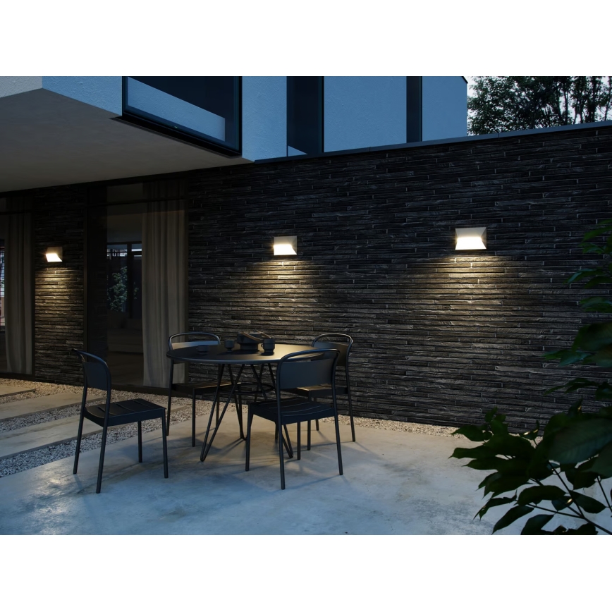 Nordlux - Venkovní nástěnné svítidlo PONTIO 2xGU10/25W/230V IP54