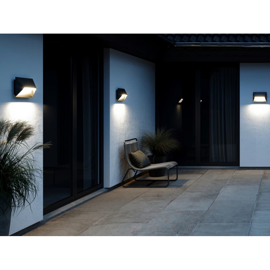 Nordlux - Venkovní nástěnné svítidlo PONTIO 2xGU10/25W/230V IP54