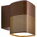 Nordlux - Venkovní nástěnné svítidlo SIDARA 1xE27/15W/230V IP54 hnědá