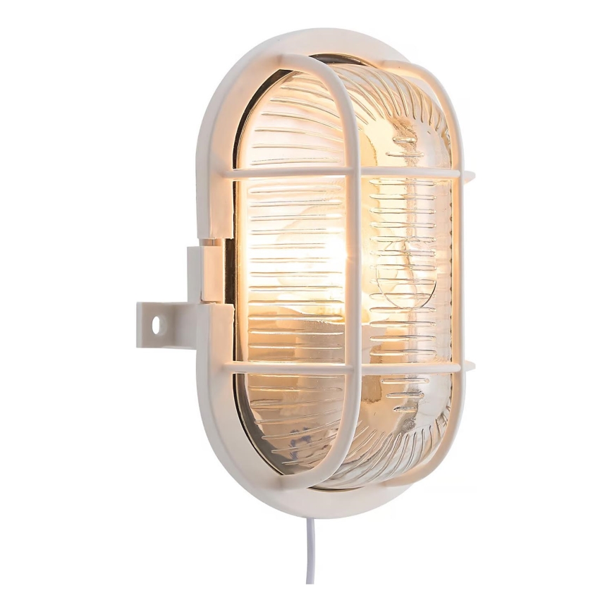 Nordlux - Venkovní nástěnné svítidlo SKOTLAMPE 1xE27/60W/230V IP44 bílá