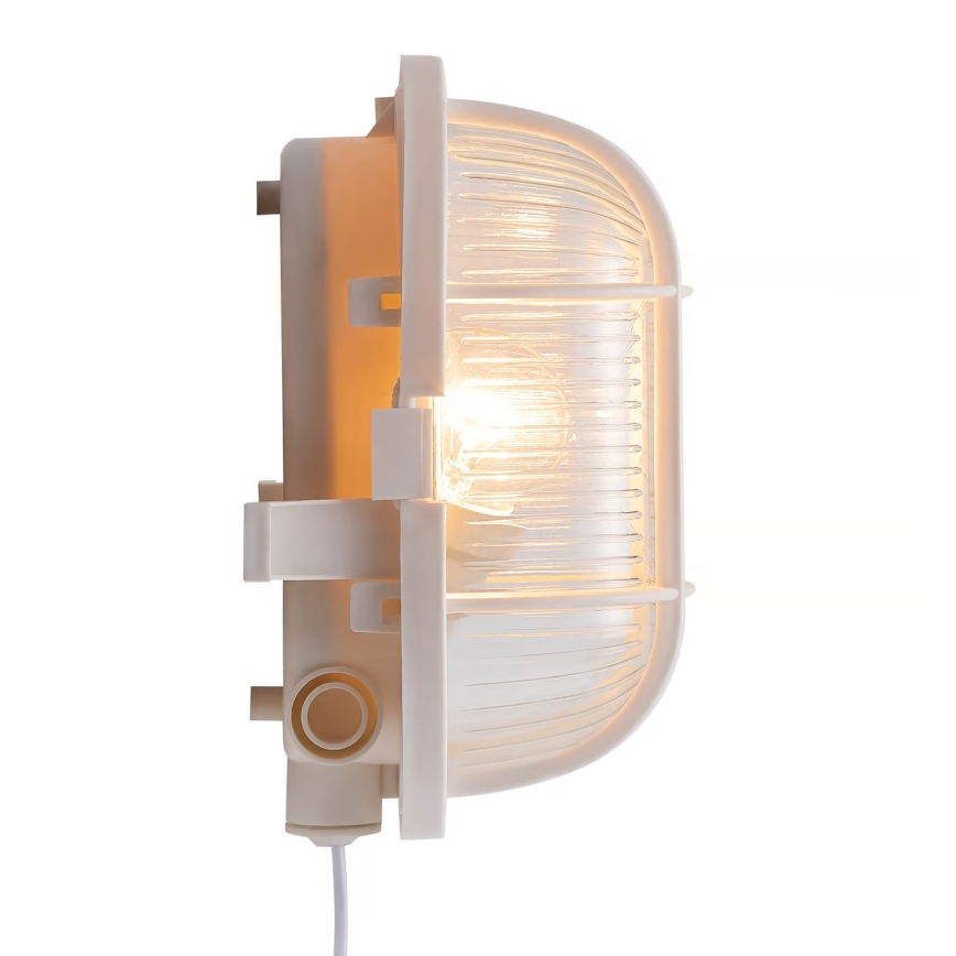 Nordlux - Venkovní nástěnné svítidlo SKOTLAMPE 1xE27/60W/230V IP44 bílá
