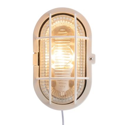 Nordlux - Venkovní nástěnné svítidlo SKOTLAMPE 1xE27/60W/230V IP44 bílá