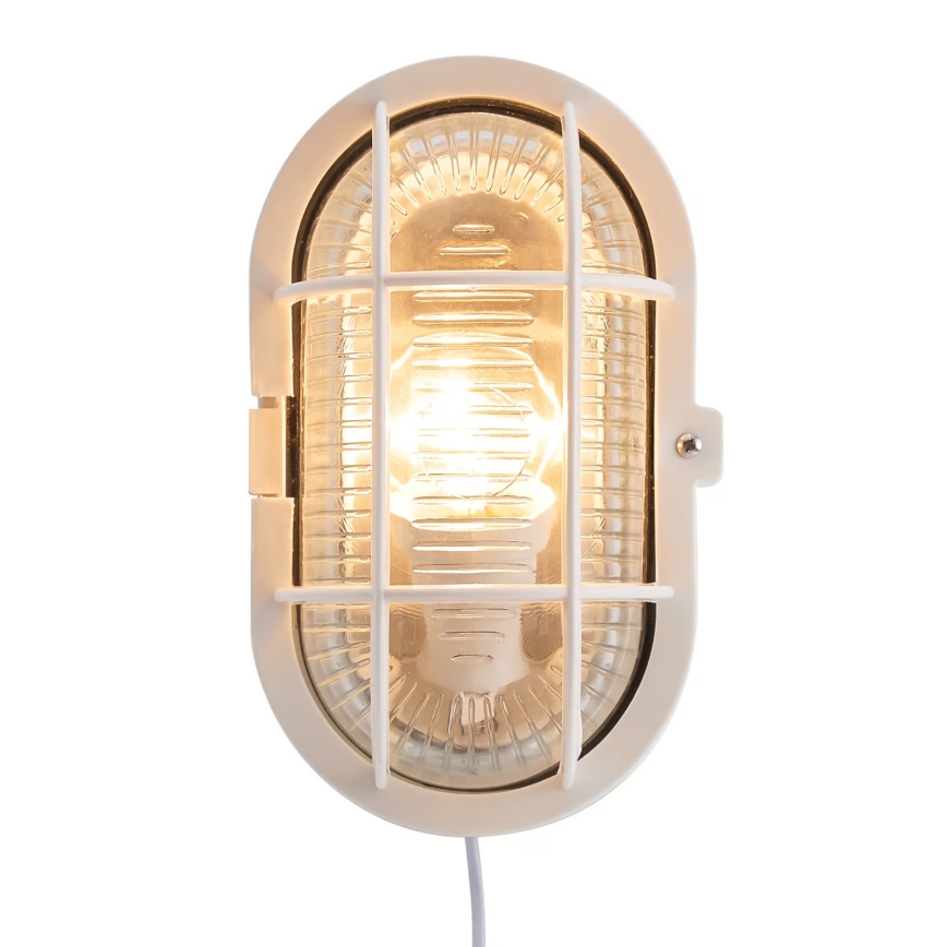 Nordlux - Venkovní nástěnné svítidlo SKOTLAMPE 1xE27/60W/230V IP44 bílá