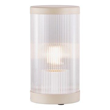 Nordlux - Venkovní stolní lampa COUPAR 1xE27/25W/230V IP54 béžová