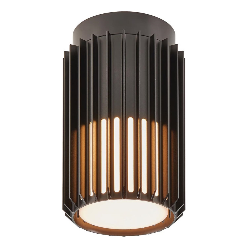 Nordlux - Venkovní stropní svítidlo ALUDRA 1xE27/15W/230V pr. 12,4 cm černá