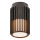 Nordlux - Venkovní stropní svítidlo ALUDRA 1xE27/15W/230V pr. 12,4 cm černá