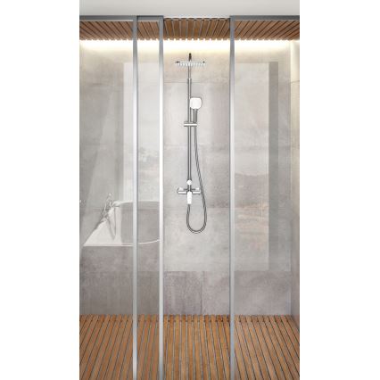 Novaservis - Sprchová sada s baterií METALIA ECO lesklý chrom