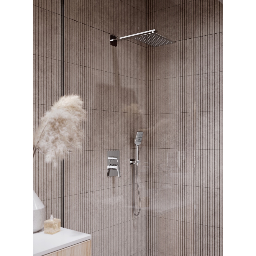 Novaservis - Sprchová sada s podomítkovou baterií METALIA ECO lesklý chrom