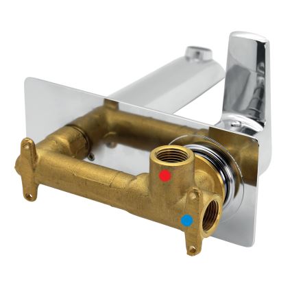Novaservis - Umyvadlová baterie pro podomítkovou instalaci METALIA ECO lesklý chrom