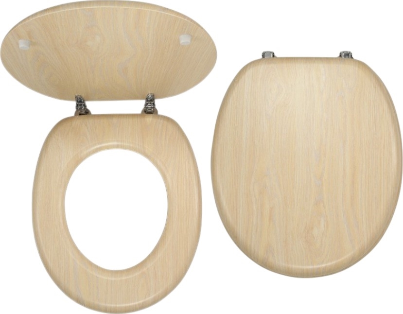 Novaservis - Záchodové prkénko MDF/dekor bříza