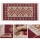 Oboustranný orientální koberec KILIM 80x150 cm červená/béžová