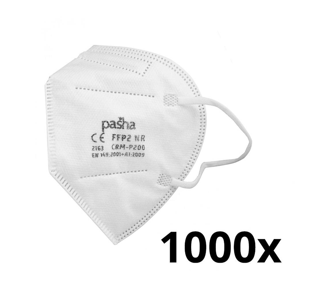IMobily Ochranná pomůcka - respirátor FFP2 NR CE 2163 1000ks SL9939-1000ks