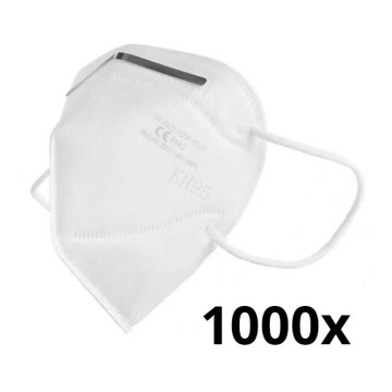 Ochranná pomůcka - Respirátor FFP2 NR (KN95) CE - DEKRA test 1.000ks